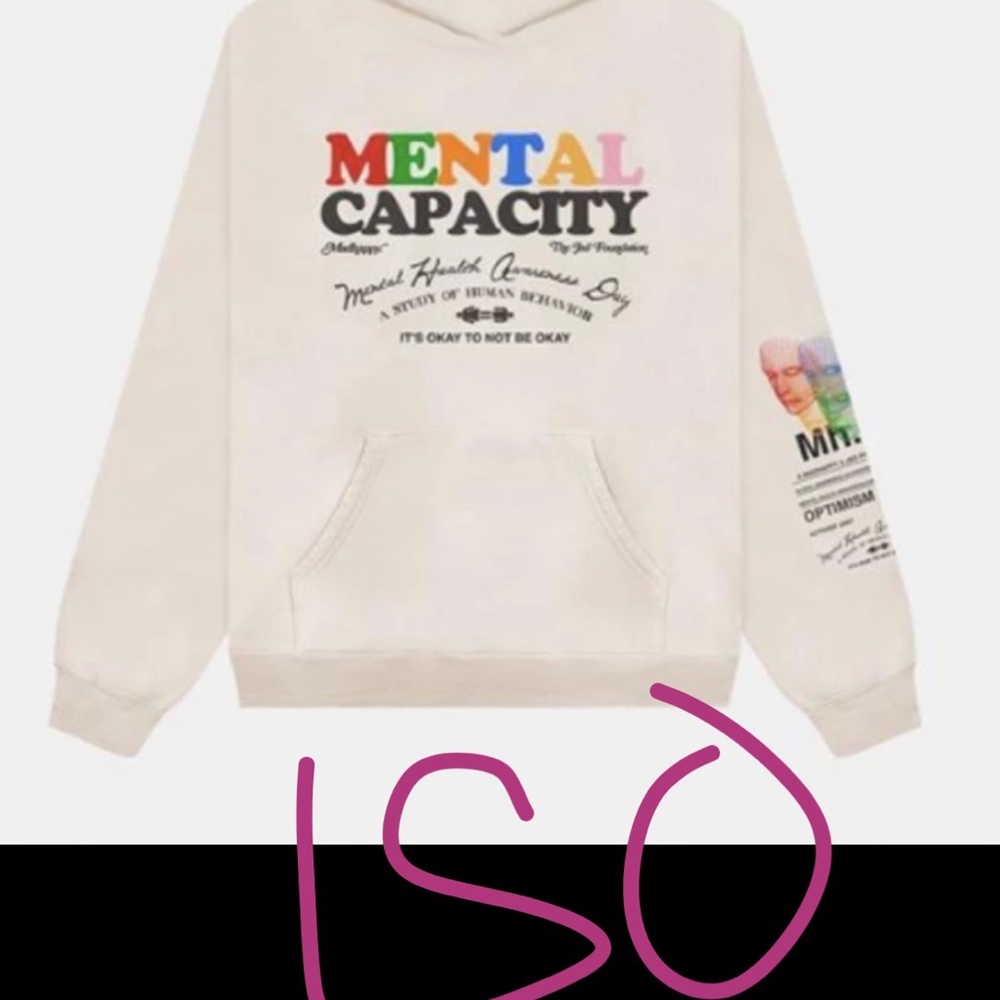 MADHAPPY MENTAL CAPACITY HOODIE (looking for it)